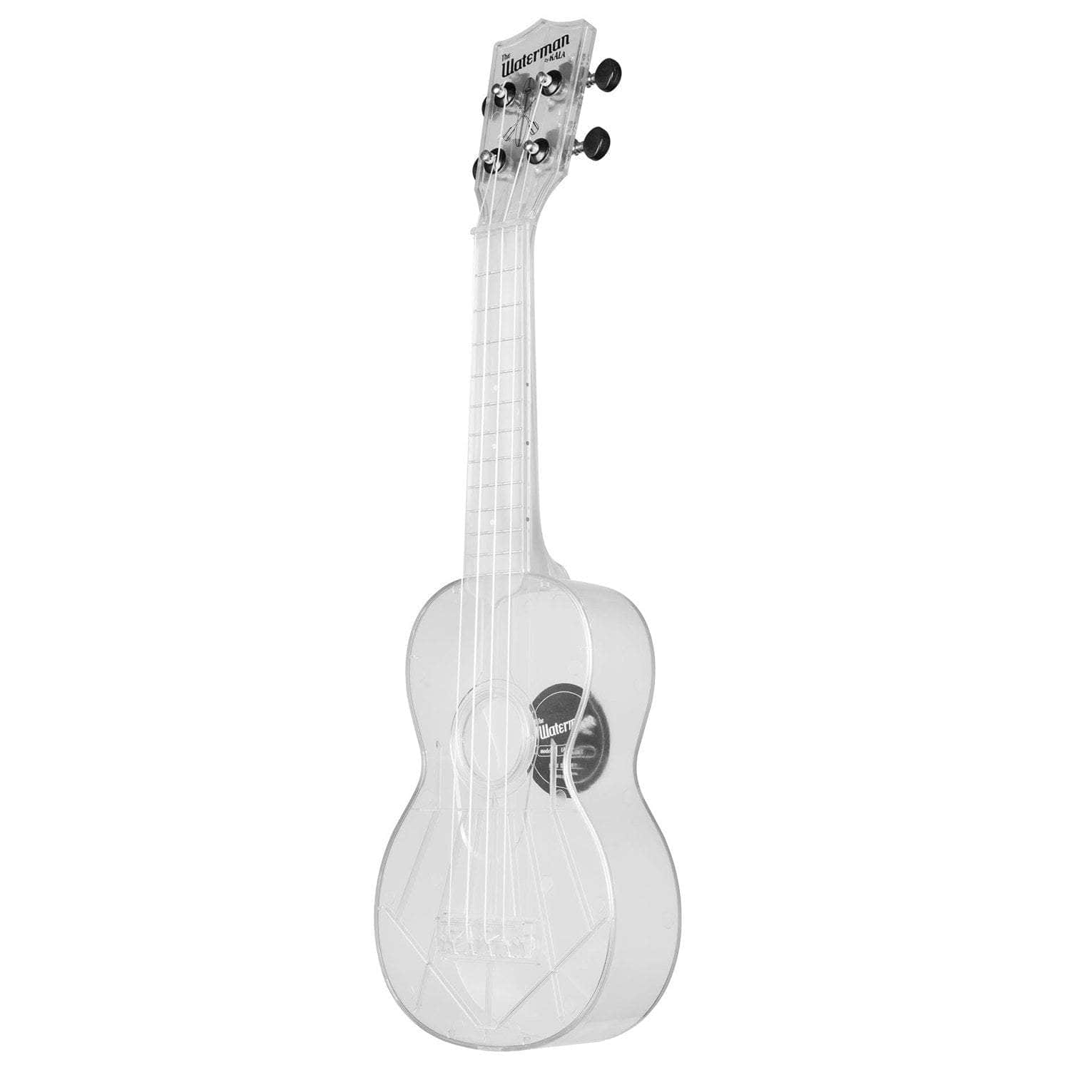 Kala KA-SWT Transparent Ice Soprano Waterman Ukulele - Image 3