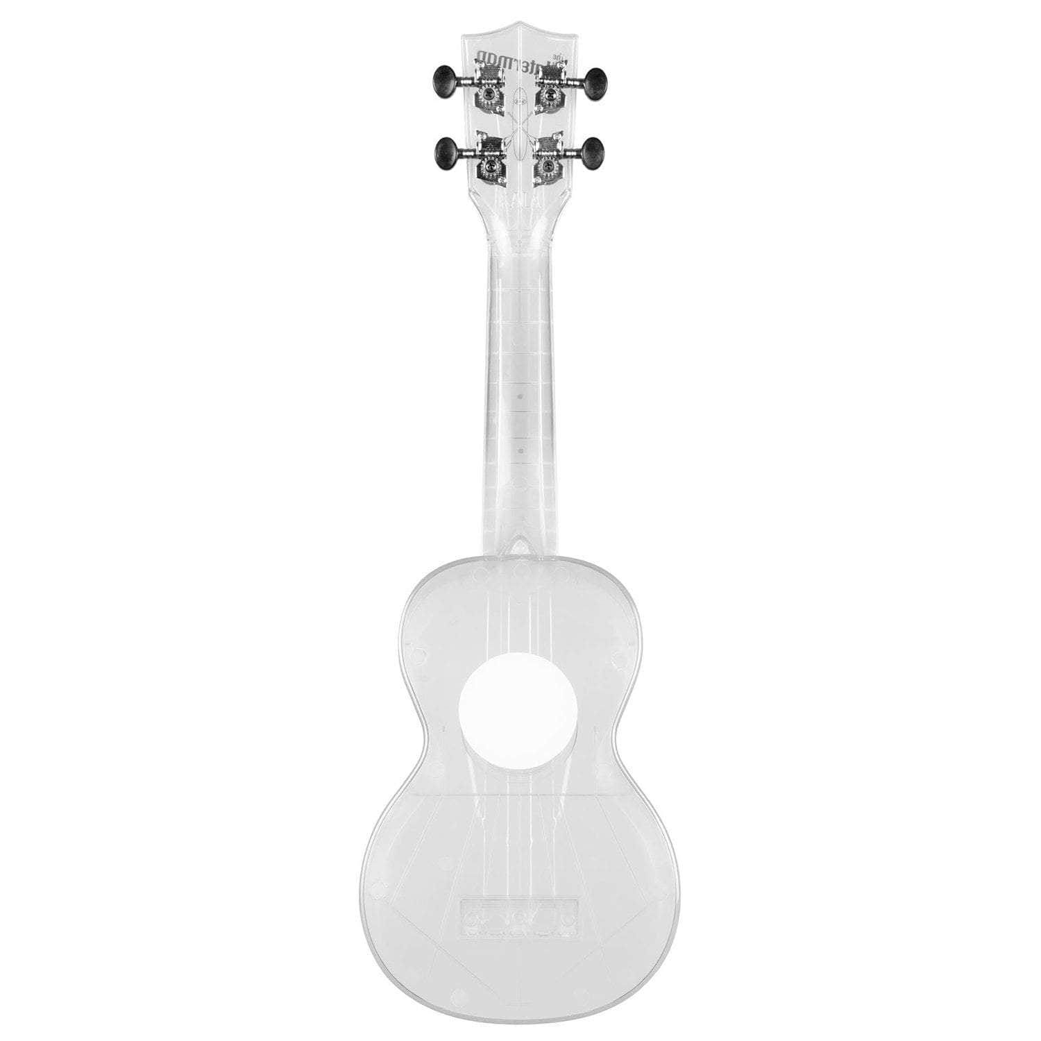 Kala KA-SWT Transparent Ice Soprano Waterman Ukulele - Image 4