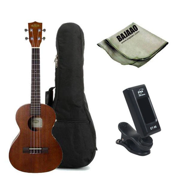Kala KA-T Mahogany Tenor Standard Ukulele Bundle
