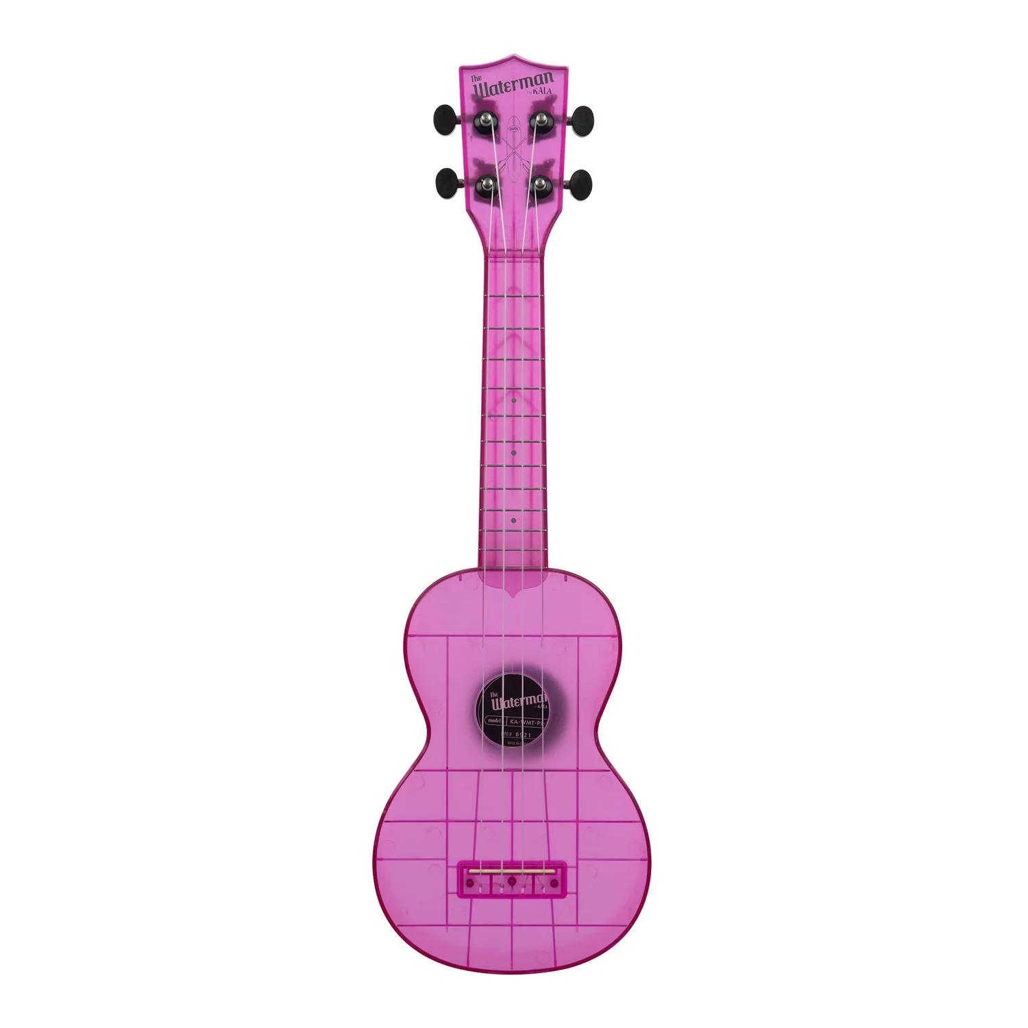 Kala KA-WMT Transparent Waterman Soprano Ukulele with Bag - Image 5