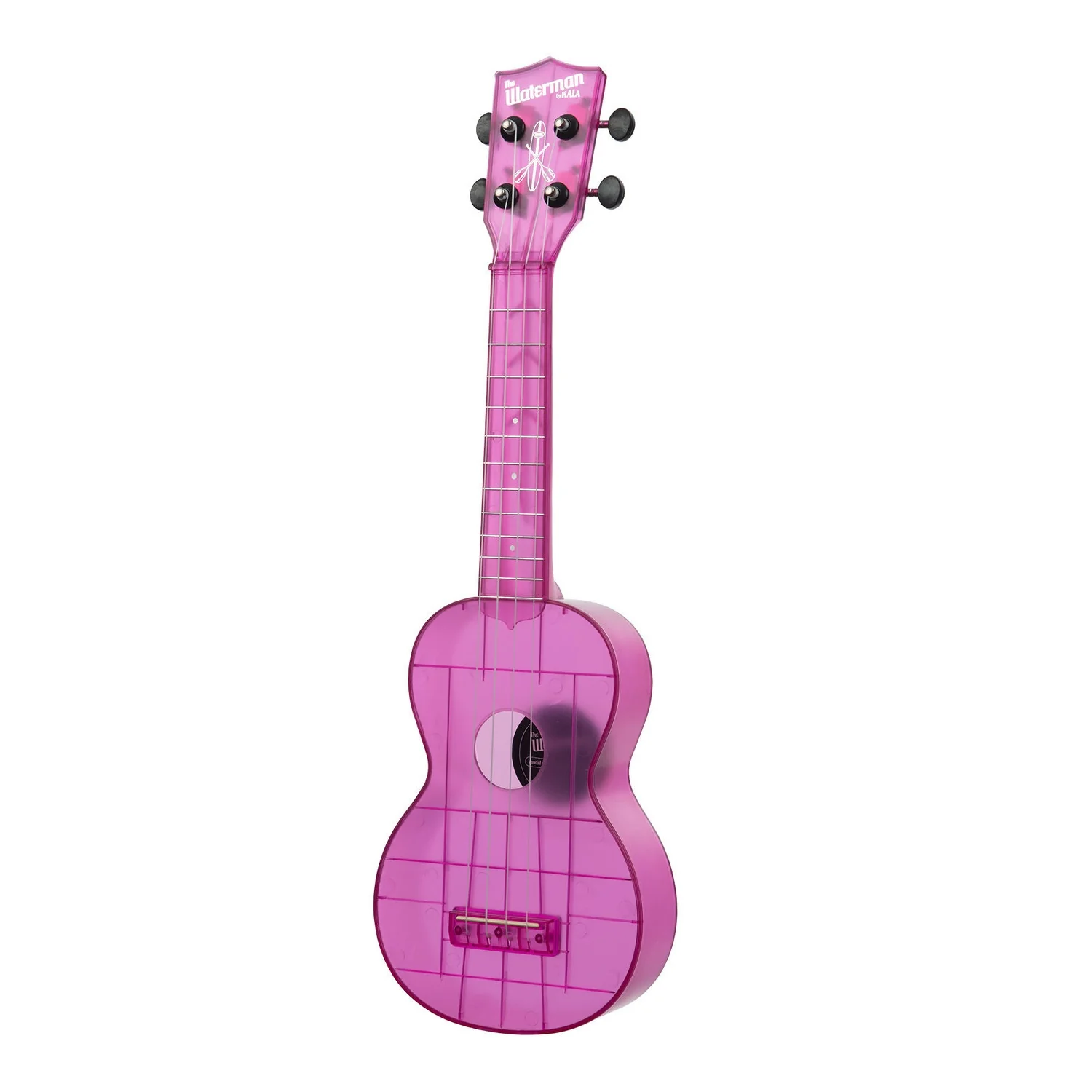Kala KA-WMT Transparent Waterman Soprano Ukulele with Bag - Image 6