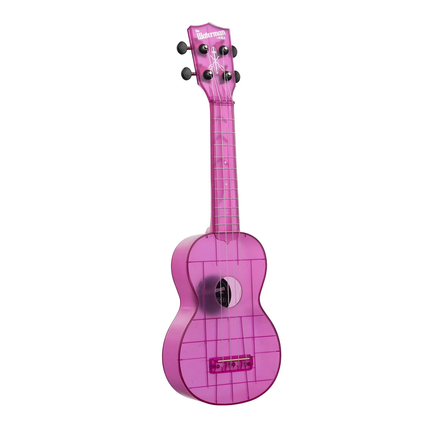Kala KA-WMT Transparent Waterman Soprano Ukulele with Bag - Image 7