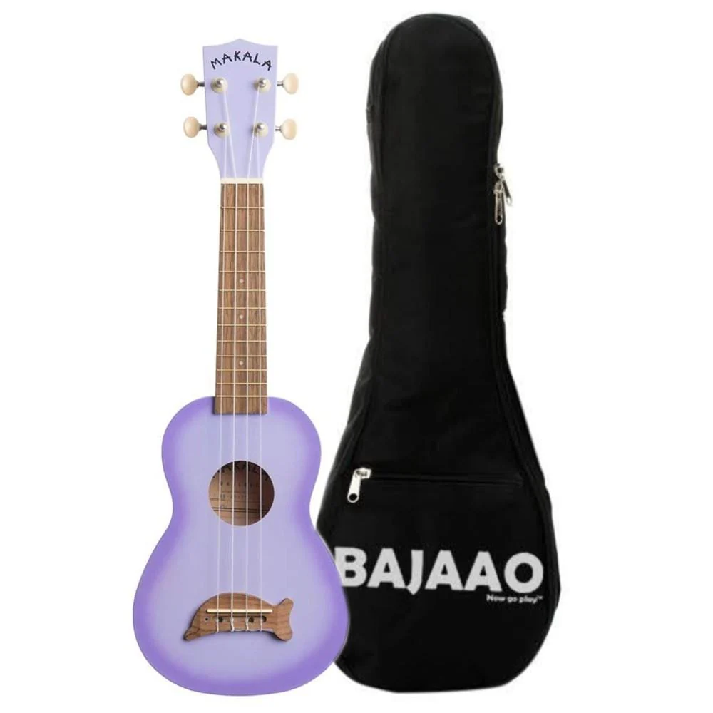 Kala MK-SD Makala Soprano Ukulele With Bajaao UB-S Gig Bag - Image 37