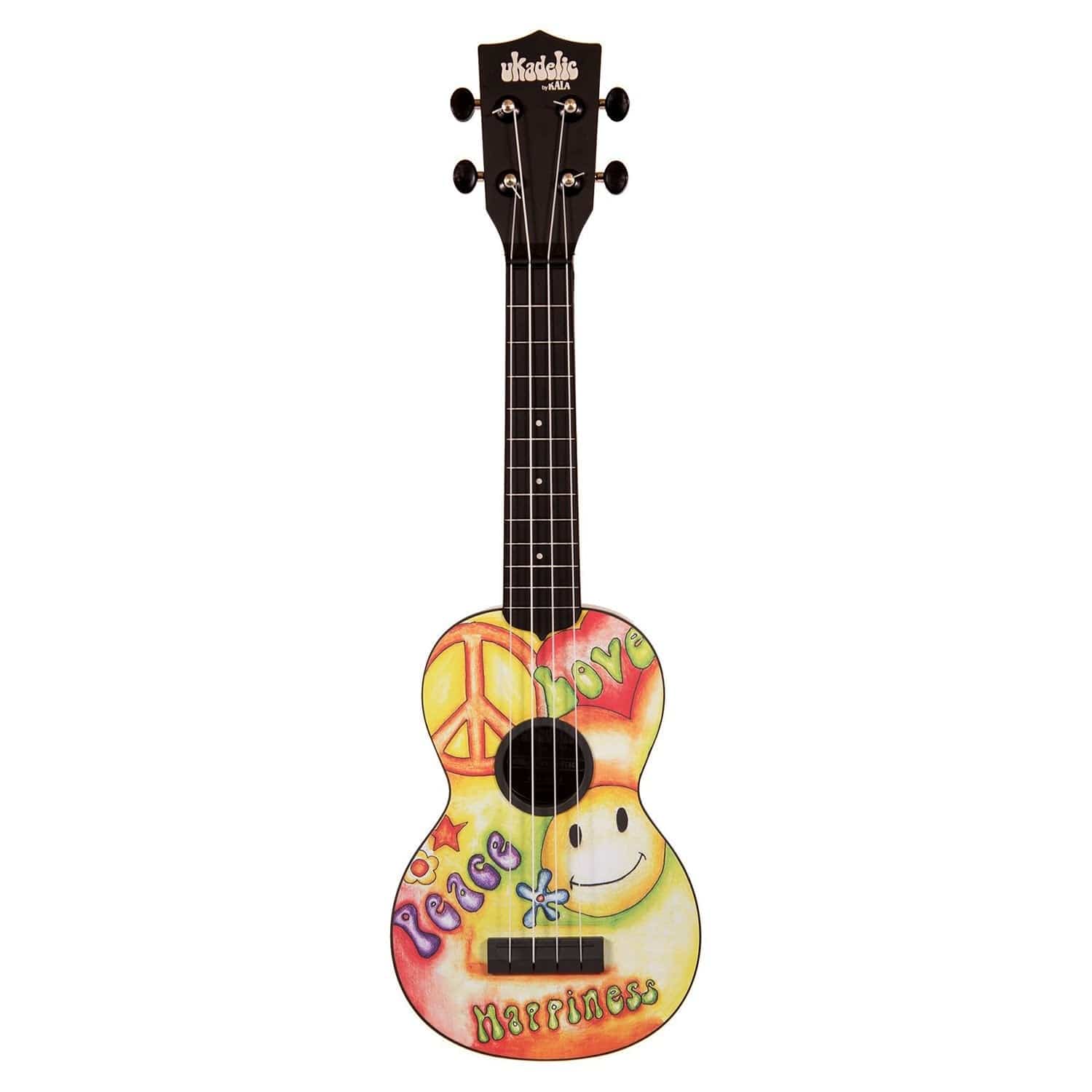 Kala Peace Love Soprano Ukadelic Ukulele