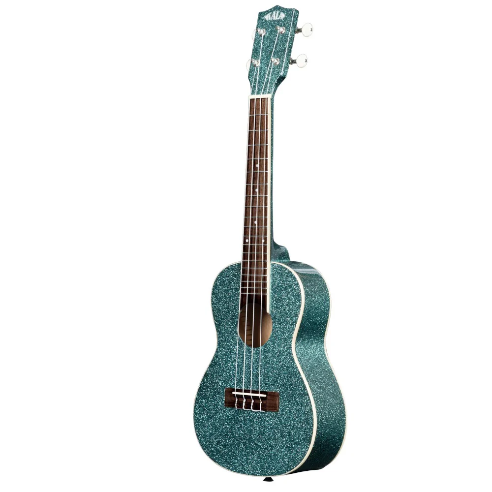 Kala Rhapsody Blue Sparkle Concert Ukulele - Image 2