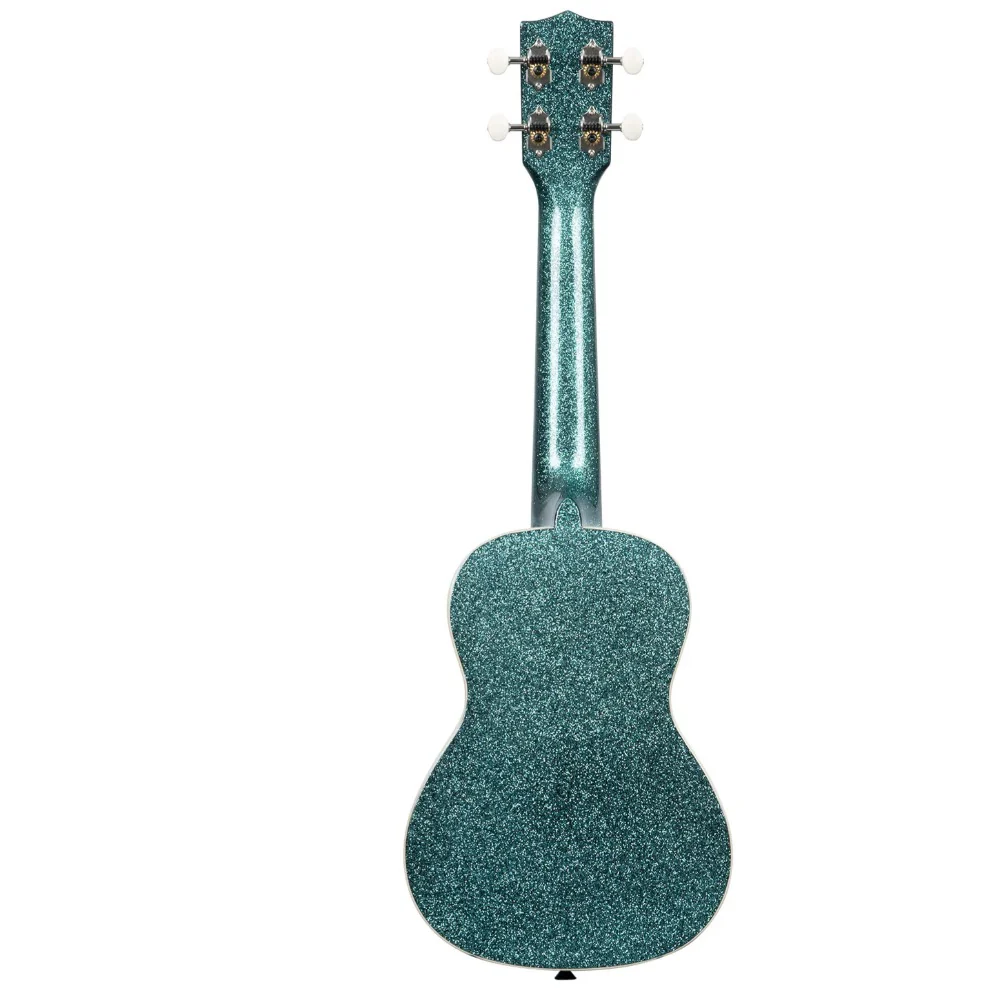 Kala Rhapsody Blue Sparkle Concert Ukulele - Image 4