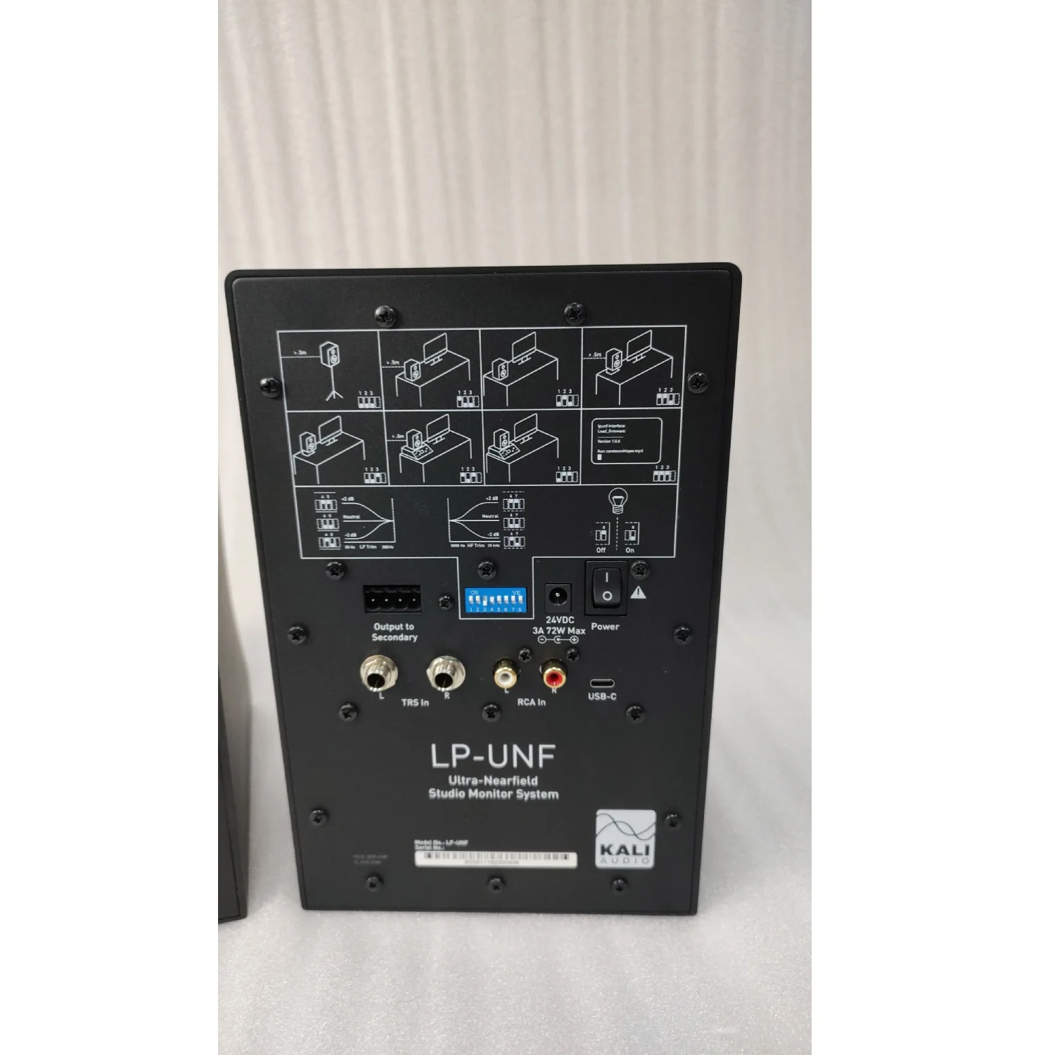 Kali Audio LP-UNF 4.5" Ultra Nearfield Powered Studio Monitors - Pair  - Open Box - Image 8