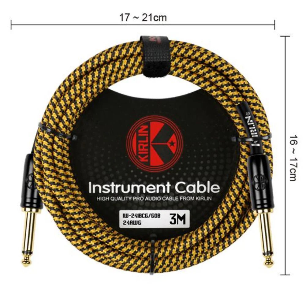 Kirlin IW-241BCG 3M Original Woven Instrument Cable - Image 10