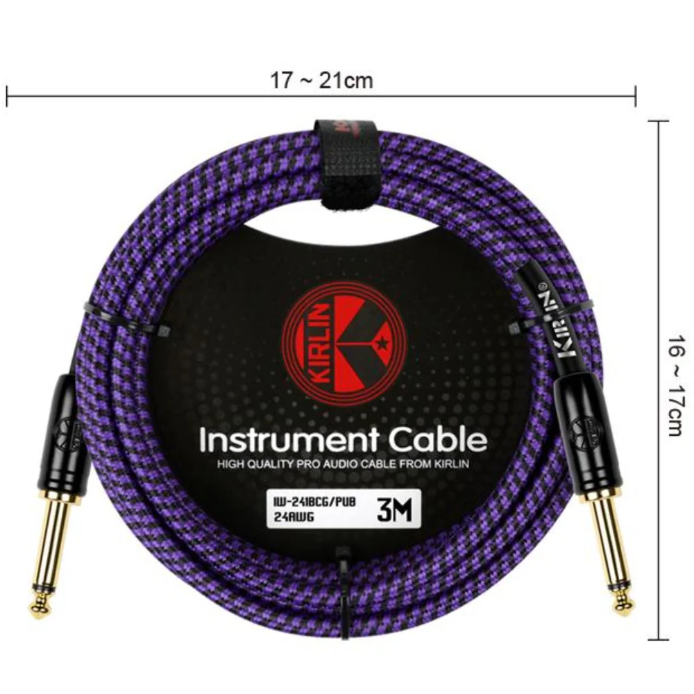 Kirlin IW-241BCG 3M Original Woven Instrument Cable - Image 16