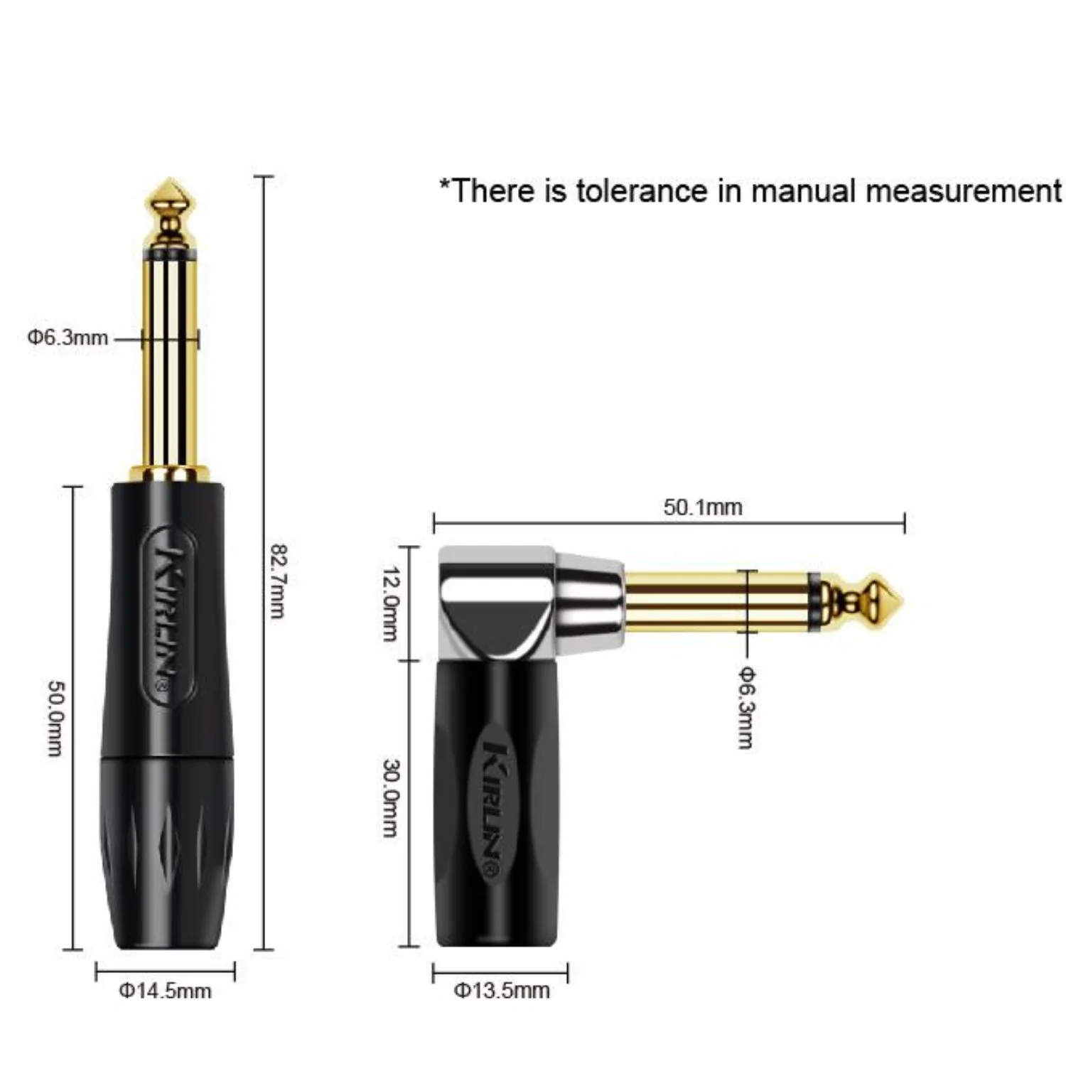 Kirlin R Angle Premium 10M Coil Instrument Cable - Image 3