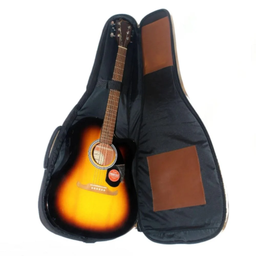 KM N-12 Full Size 12 mm Padded Acoustic Guitar Gig Bag - Image 3