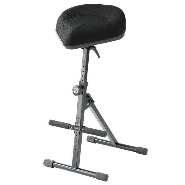 Konig & Meyer 14046 Pneumatic Stool - Black Fabric