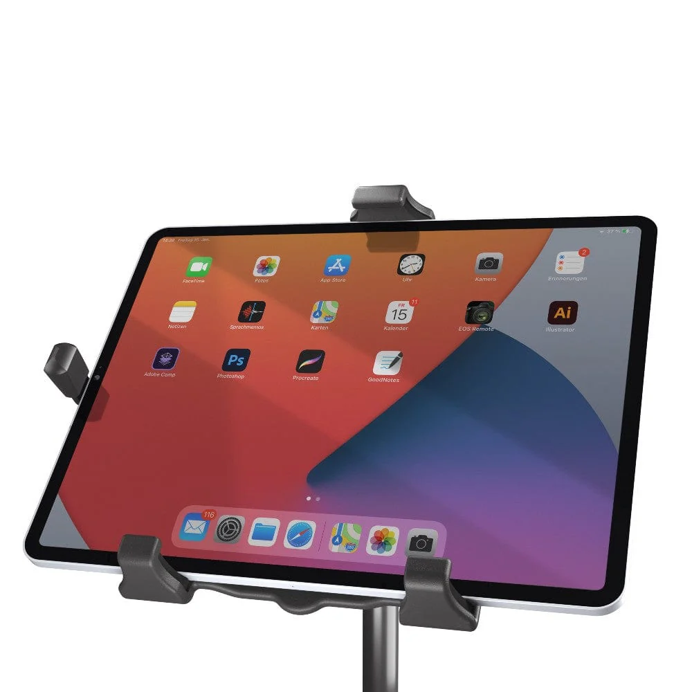 Konig & Meyer 19775-300-55 Biobased Tablet PC Stand - Black - Image 4