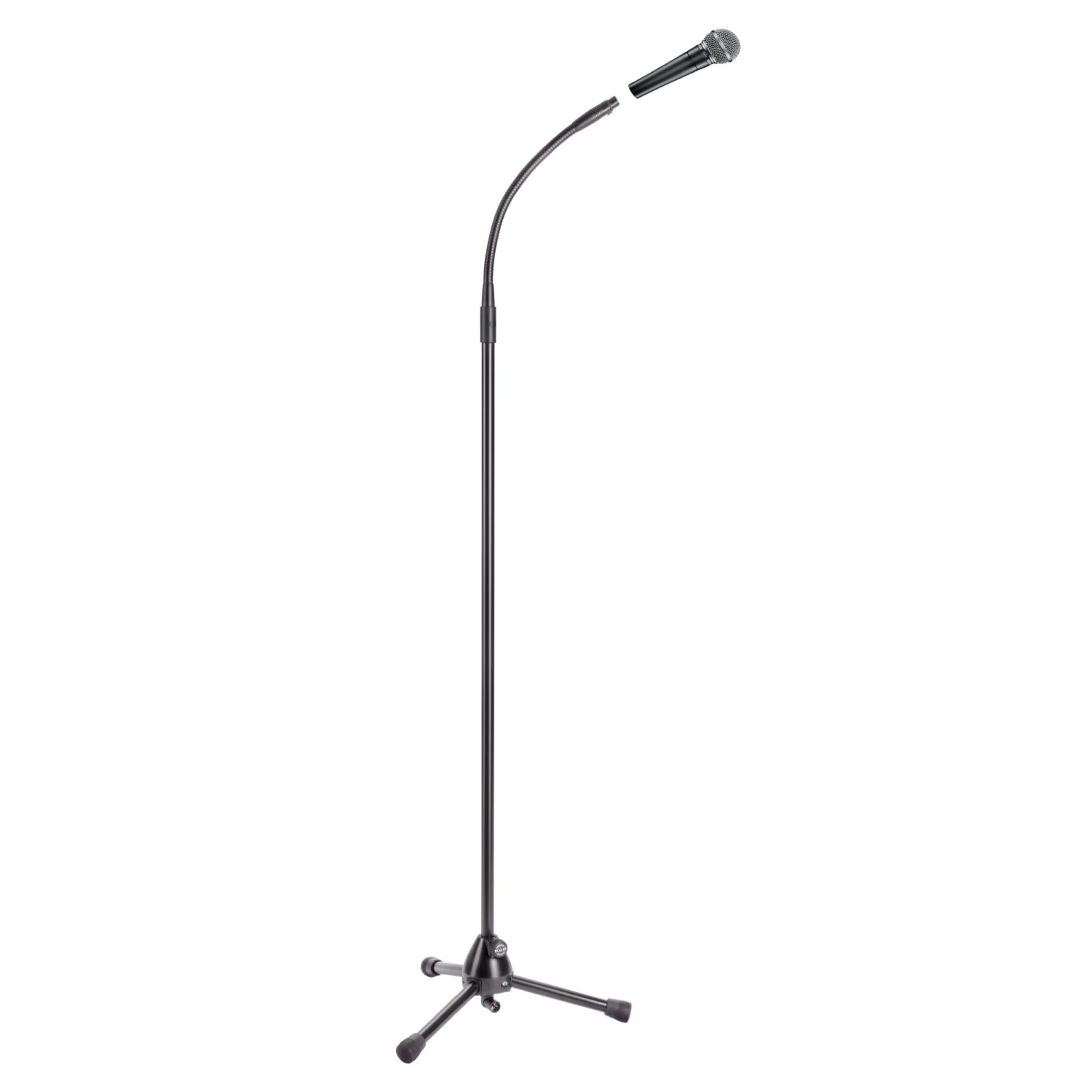 Konig & Meyer 27500-000-55 XLR Microphone Stand with Gooseneck -Black - Image 4