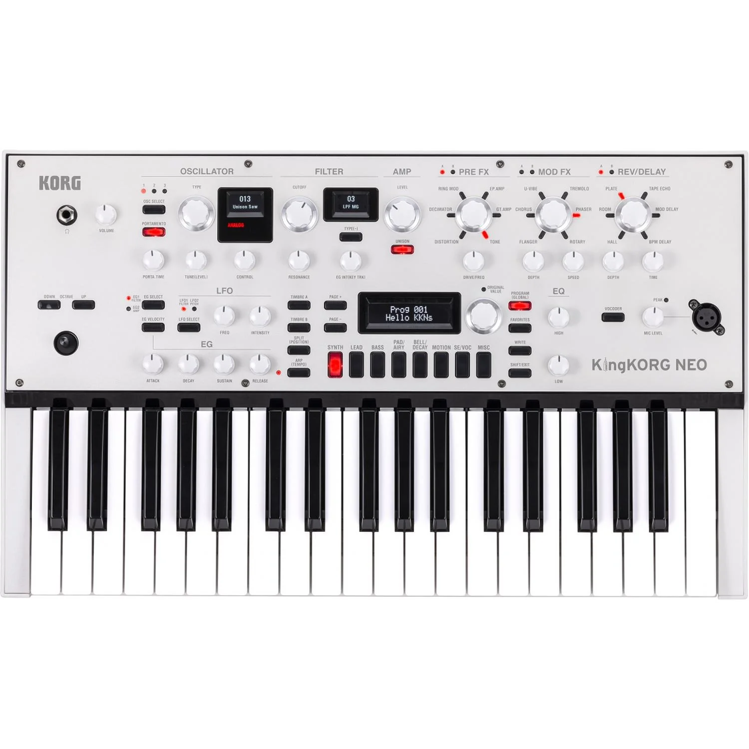 Korg KingKorg Neo 37 Keys Synthesizer Keyboard