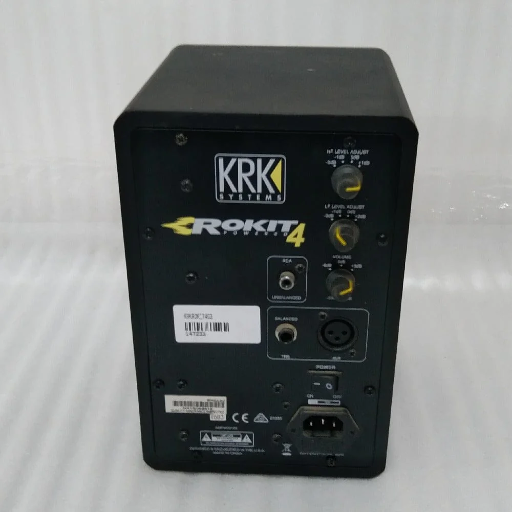 KRK ROKIT 4 G3 Powered Studio Monitor Speaker - Open Box B Stock - Image 3