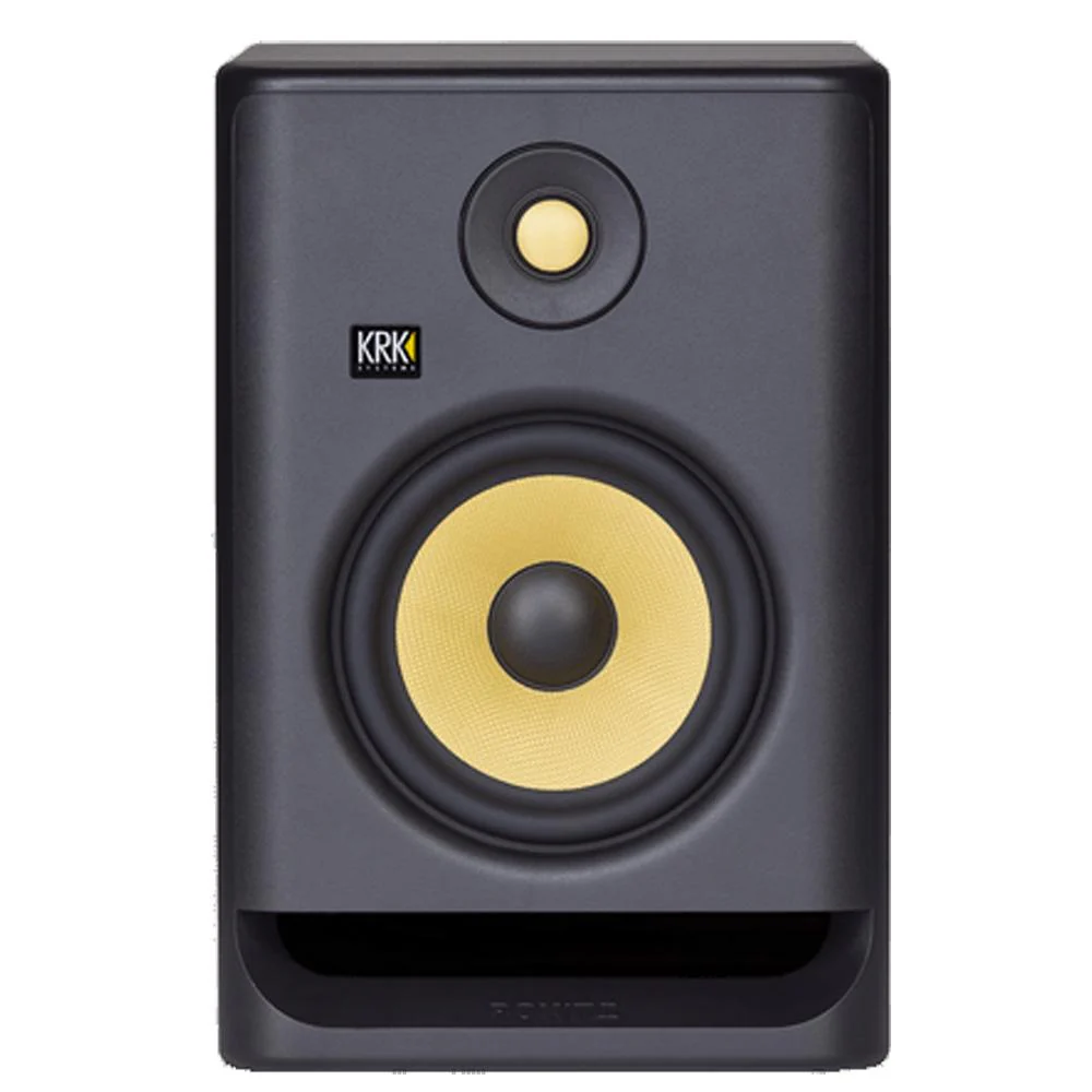 KRK ROKIT 7 G4 7inch Powered Studio Monitor Speaker with Controller, Isolation Pad, Cables and Ebook - Single Unit - Image 2