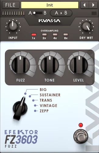 Kuassa Efektor FZ3603 Fuzz Software Plug-In