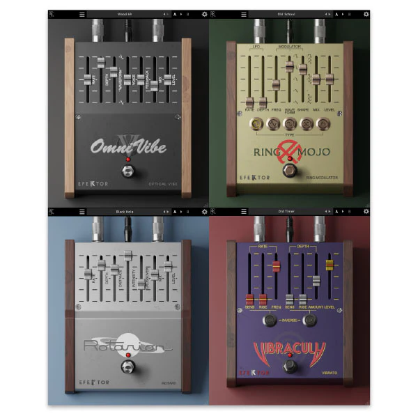 Kuassa Efektor Modulation Too Bundle: Modulation Effects Bundle – Professional Audio Software & Plugin