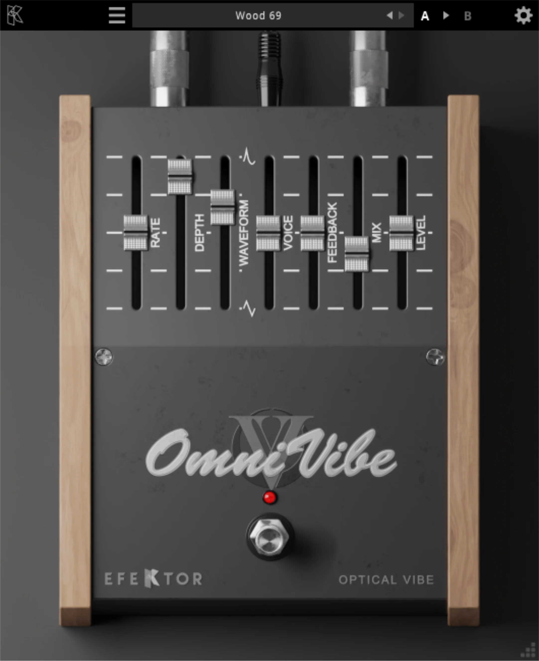 Kuassa Efektor Omnivibe Optical Vibe Machine: Optical Vibe Machine Plugin