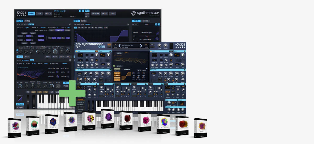 KV331 Everything Bundle < SM Player UPG: Comprehensive Synthesizer Bundle – Professional Audio Software & Plugin