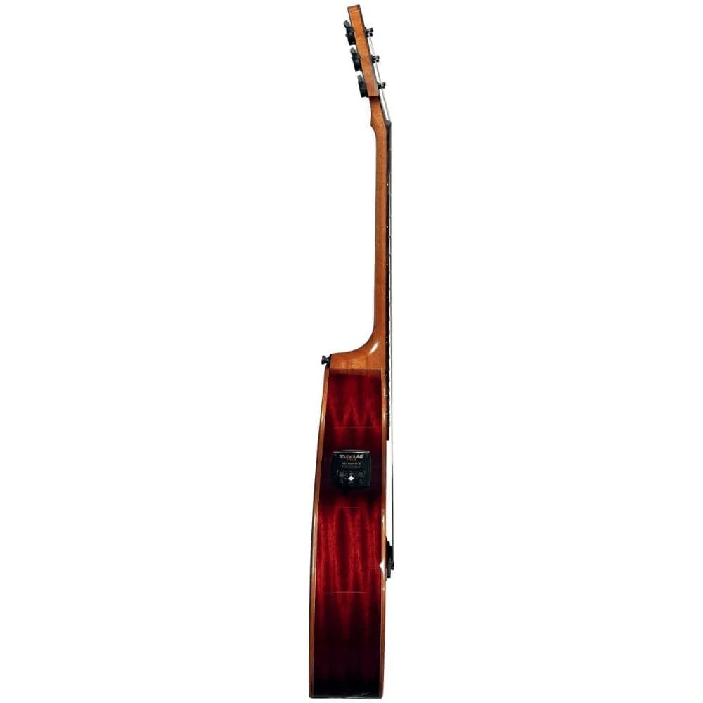 Lag Guitars Tramontane T100ACE Auditorium Acoustic-Electric Guitar - Image 4