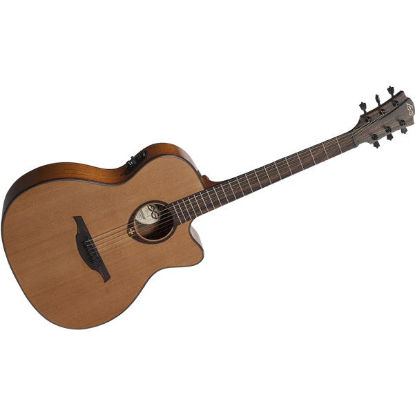 Lag Guitars Tramontane T200ACE Auditorium Acoustic-Electric Guitar