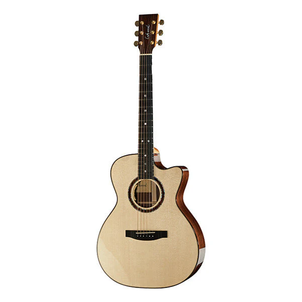 Lakewood M-32 CP Cutaway Electro Acoustic Guitar - Natural High Gloss