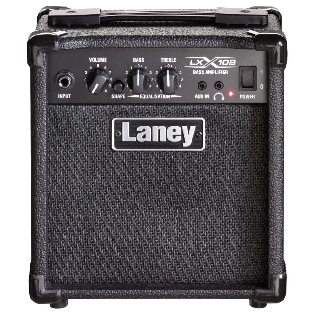 Laney LX10B 10 Watt Bass Guitar Combo Amplifier, Black - Open Box