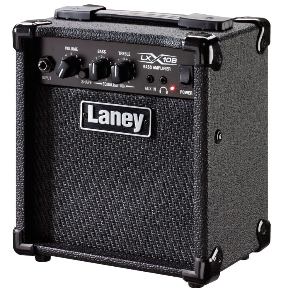 Laney LX10B 10 Watt Bass Guitar Combo Amplifier, Black - Open Box - Image 2
