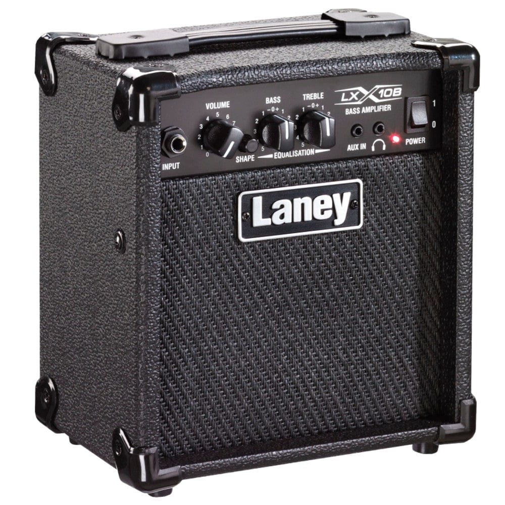 Laney LX10B 10 Watt Bass Guitar Combo Amplifier, Black - Open Box - Image 3