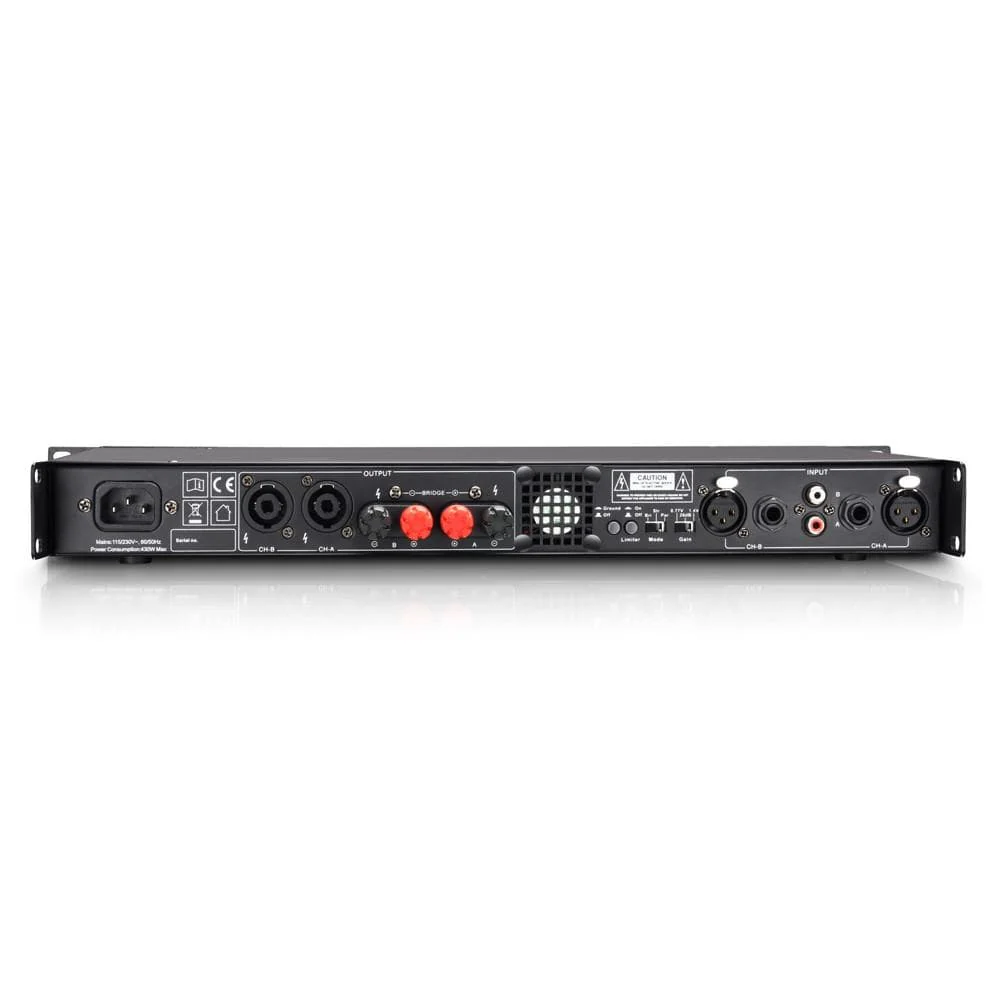 LD Systems XS400 Class D PA Power Amplifier - Image 2