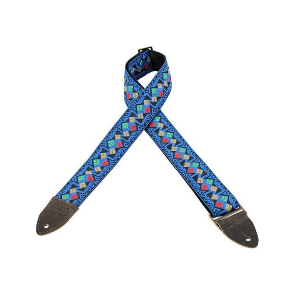 Levy's M8HTV 2 inch Hootenanny Jacquard Weave Guitar Strap - Image 2