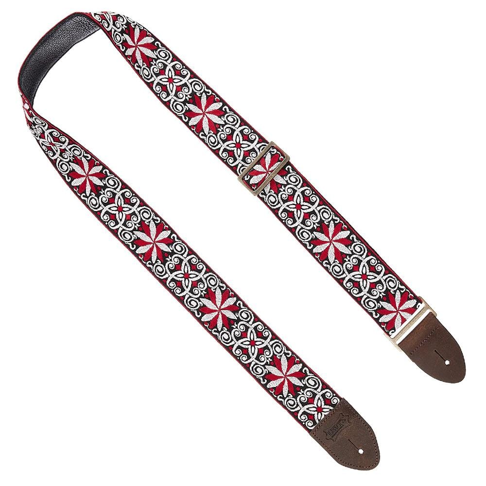 Levy's M8HTV 2 inch Hootenanny Jacquard Weave Guitar Strap - Image 6