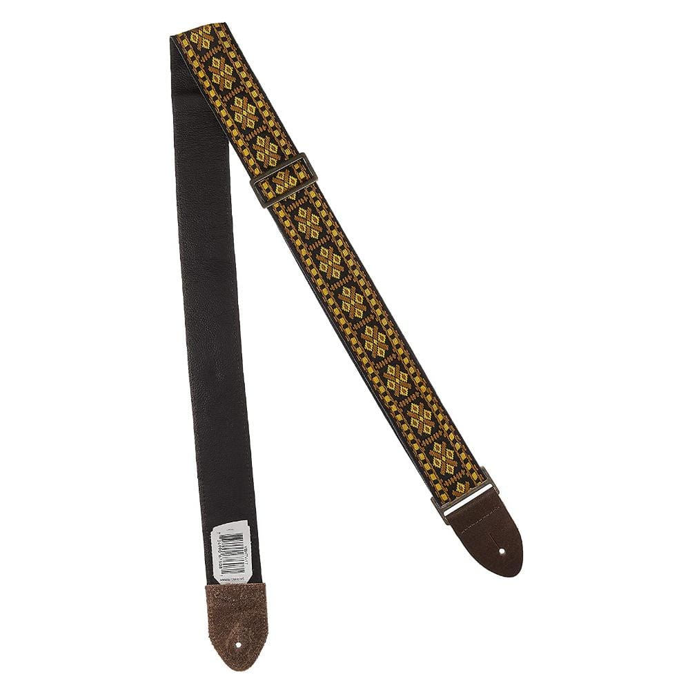 Levy's M8HTV 2 inch Hootenanny Jacquard Weave Guitar Strap - Image 8