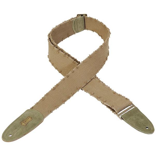 Levy's MC8TWD Distressed Cotton 2 inch Guitar Strap - Image 4