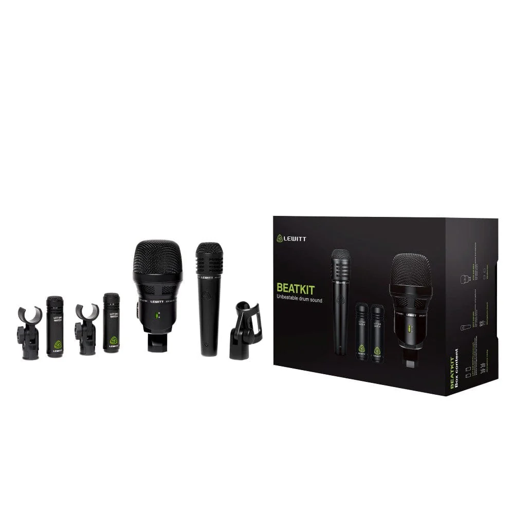 Lewitt Beatkit 4-Piece Drum Microphone Set - Image 7