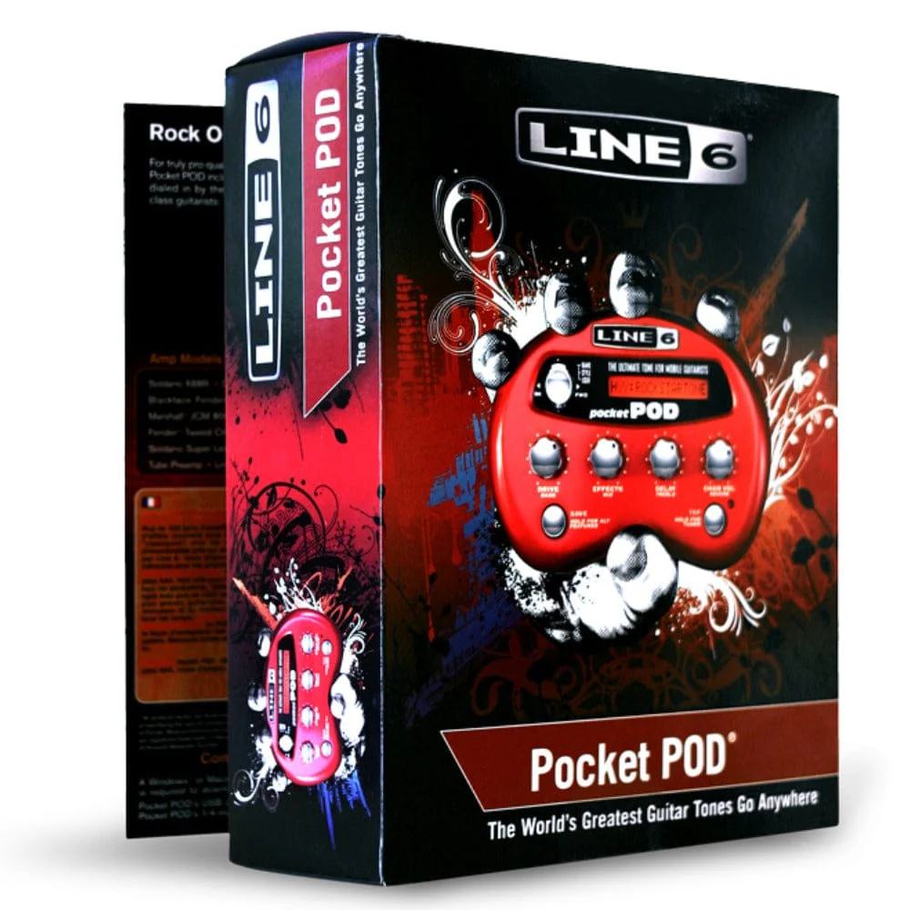Line 6 Pocket POD Guitar Multi Effects Processor - Open Box - Image 3