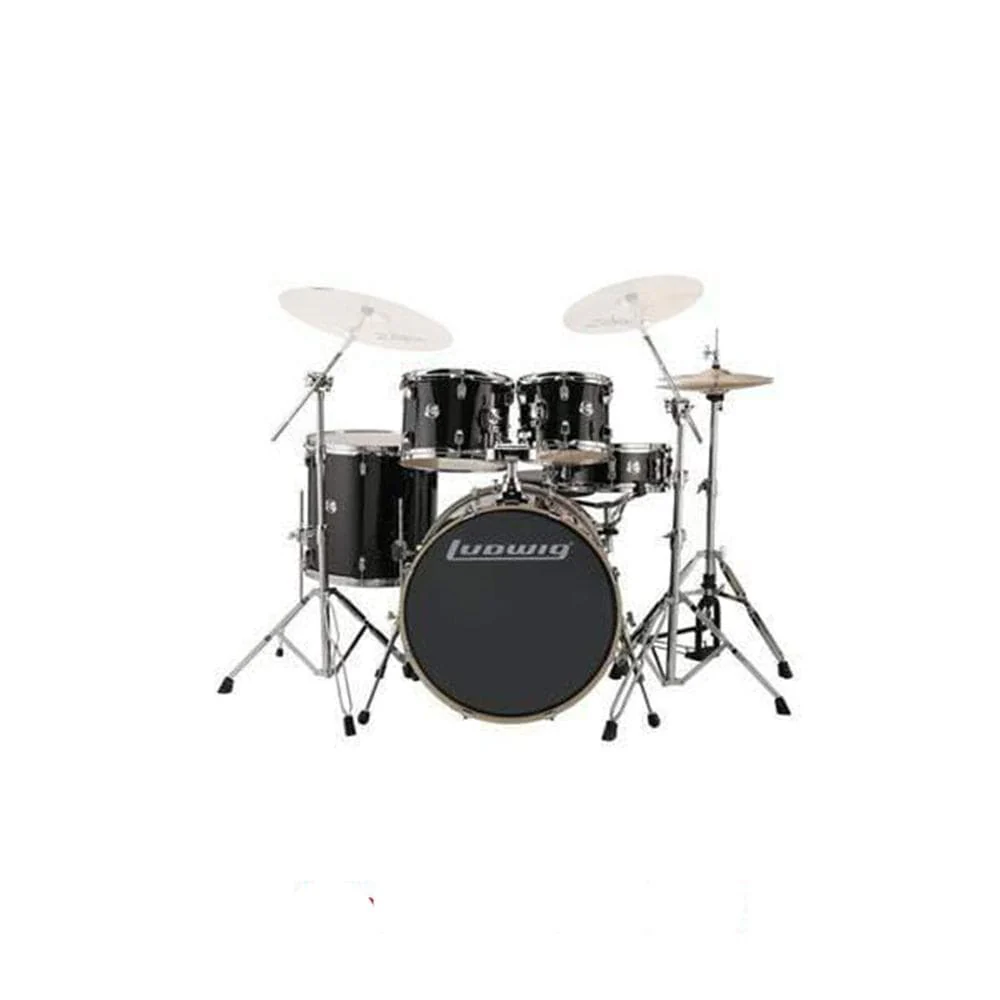 Ludwig Evolution Series 5-Piece Complete Acoustic Drum Kit With Hardware - Image 2