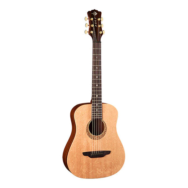 Luna Guitars Safari Supreme Dreadnought Acoustic Guitar - Natural Satin