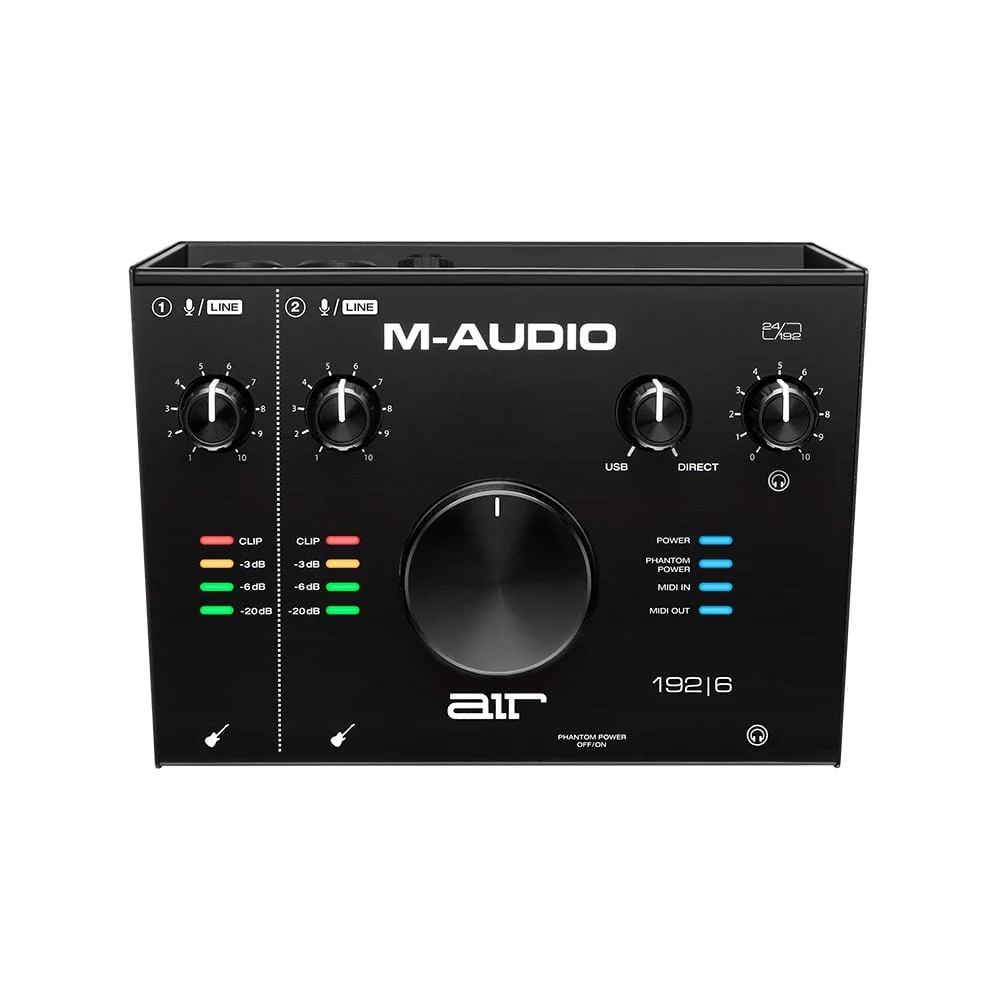 M-Audio Air 192|6 2-In/2-Out 24/192 USB Audio MIDI Interface