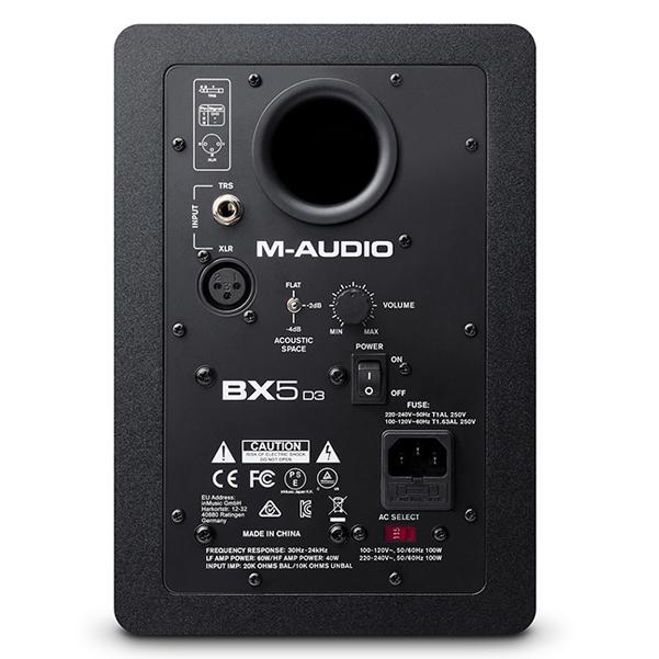 M-Audio BX5 D3 5-inch Powered Studio Reference Monitor - Single - Image 3