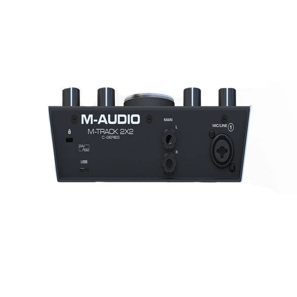 M-Audio M-Track 2x2 2-In/2-Out 24/192 USB Audio Interface - Image 2