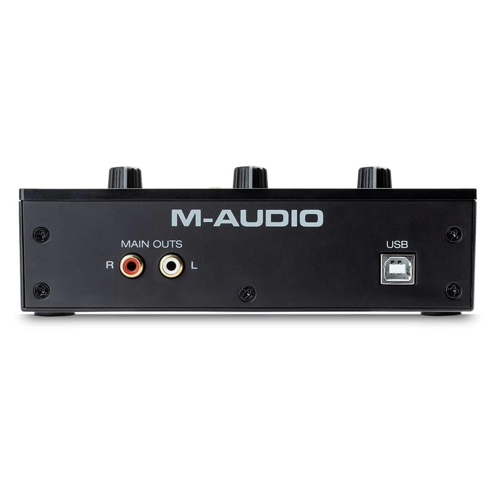 M-Audio M-Track Solo 2-Channel USB Audio Interface With 1 Crystal Preamp, Phantom Power & Instrument Input - Open Box - Image 6