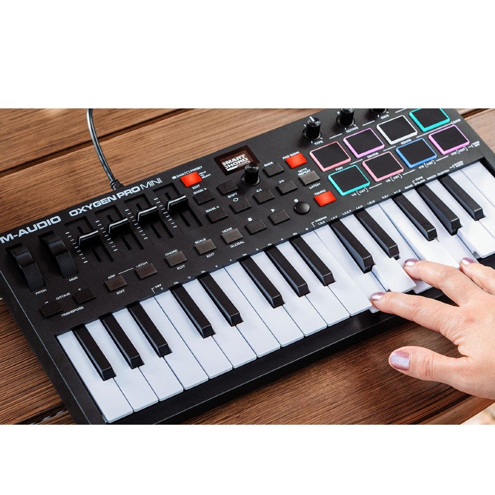 M-Audio Oxygen Pro USB Powered MIDI Controller With Smart Controls & Auto Mapping - Image 17