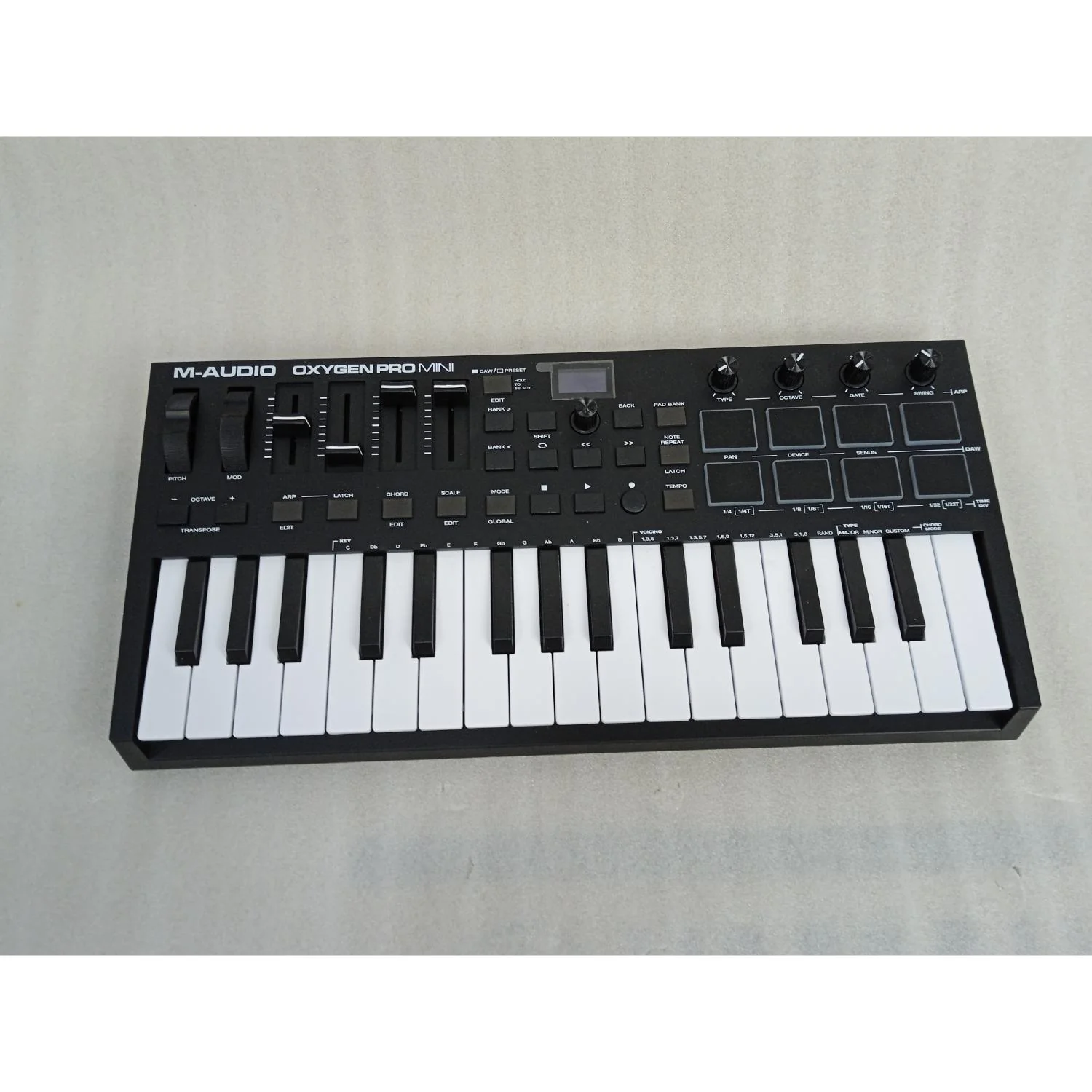 M-Audio Oxygen Pro USB Powered MIDI Controller With Smart Controls & Auto Mapping - Open Box B Stock
