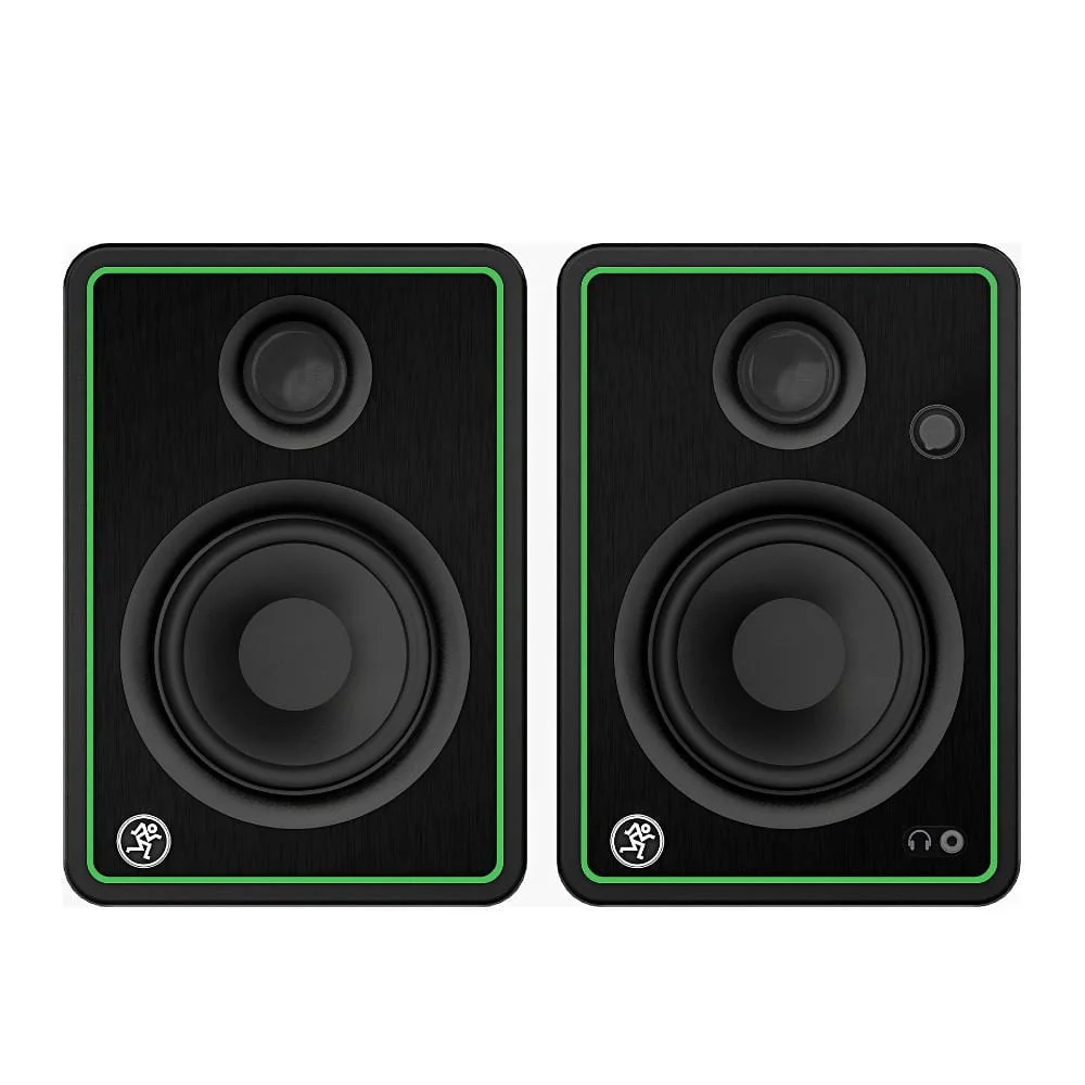 Mackie CR4 XBT Class D Studio Multimedia Monitors with Bluetooth, Isolation Foam Pads, Cables & Ebook - Pair - Image 2