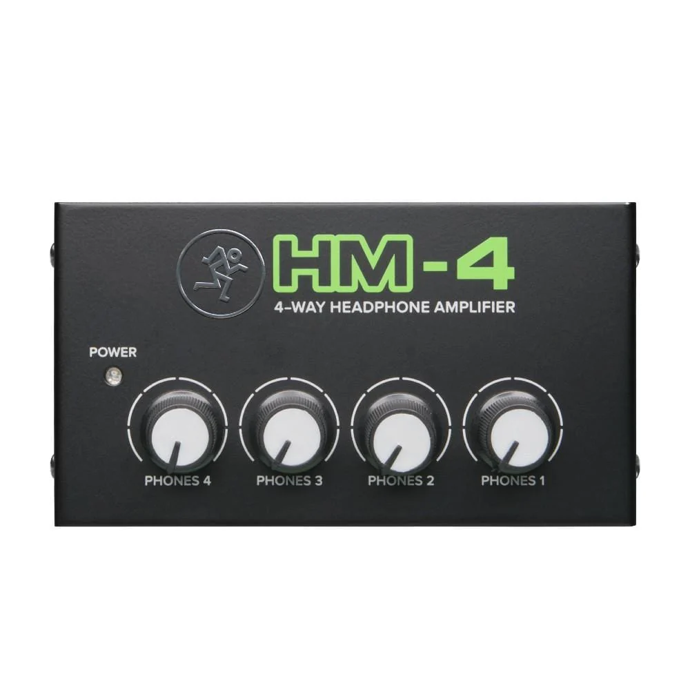 Mackie HM 4 4 Channel Headphone Amplifier with Single Source - Open Box - Image 2