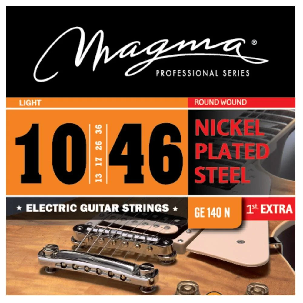 Magma Nickel Plated Steel Round Wound Electric Guitar Strings - Image 5