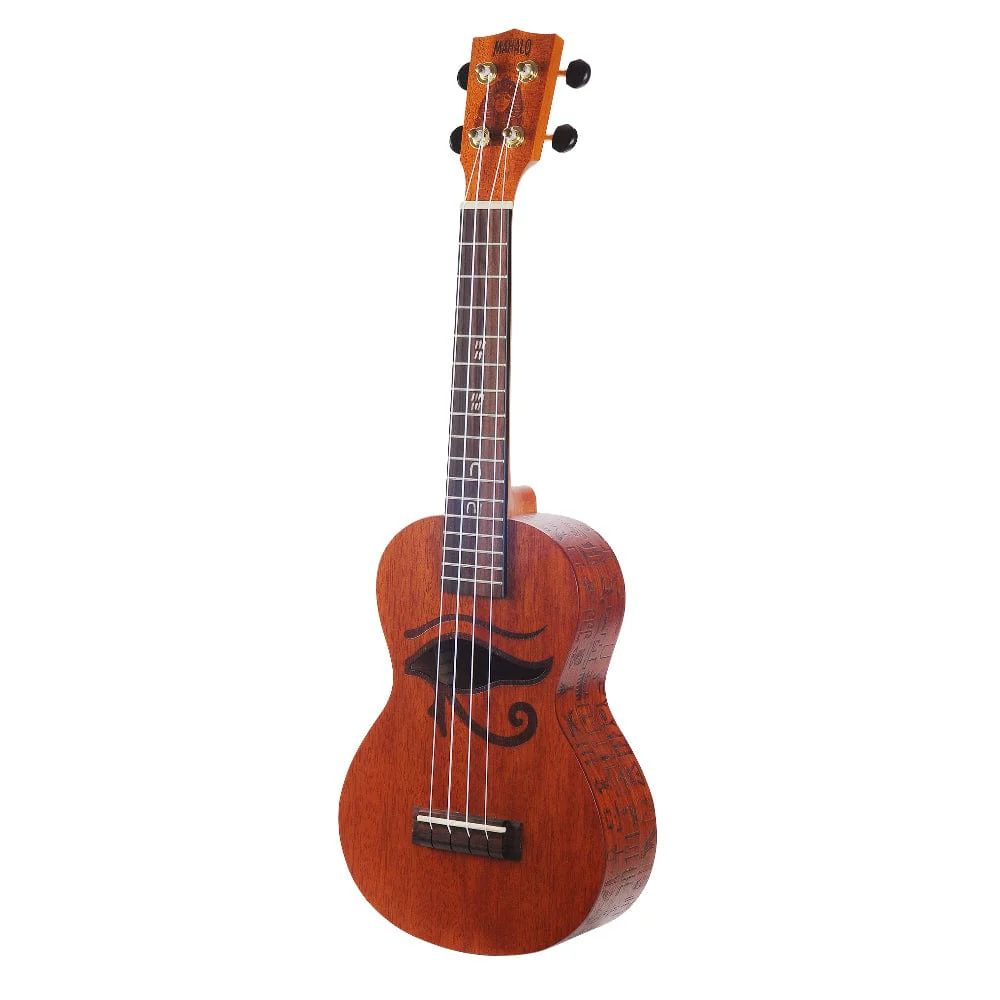 Mahalo Artist Elite Series Laser Engraved Concert Ukulele With Bag - Image 4